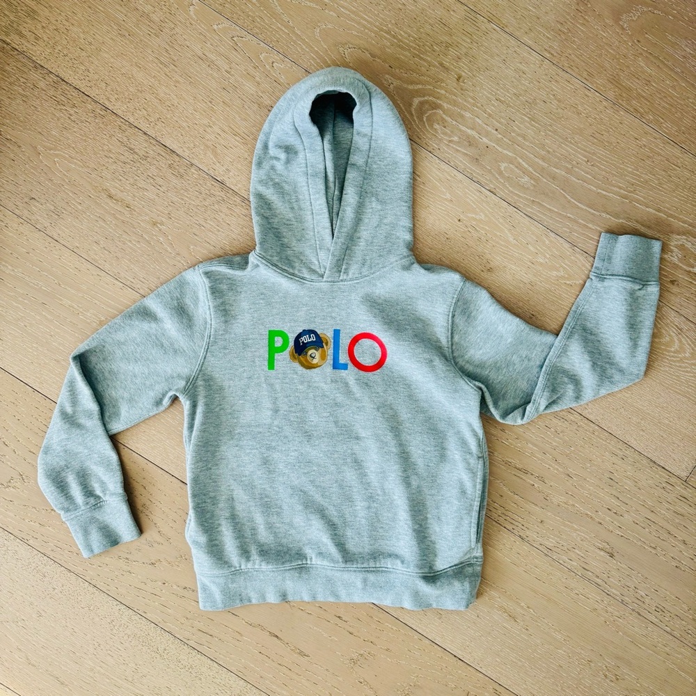 Polo Ralph Lauren Kids fleece hoodie, Size M (10-12)
